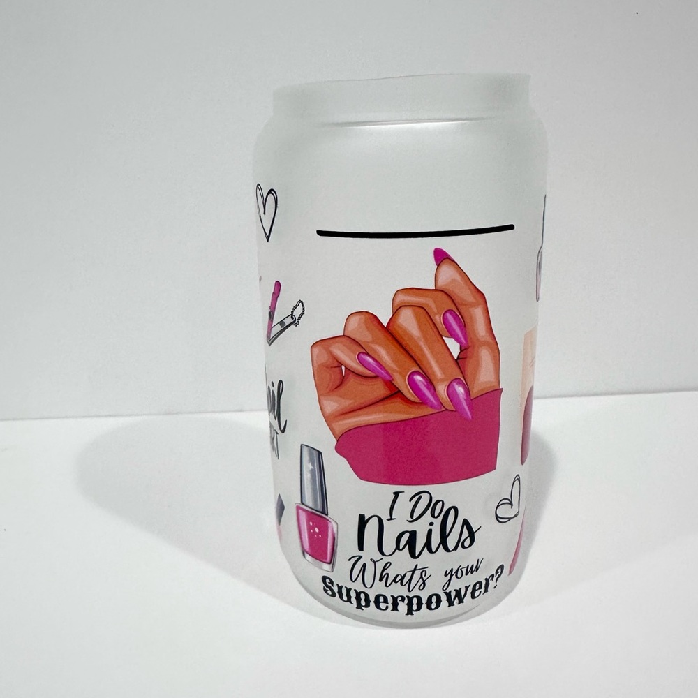 Nail Art Design Mug - Pink